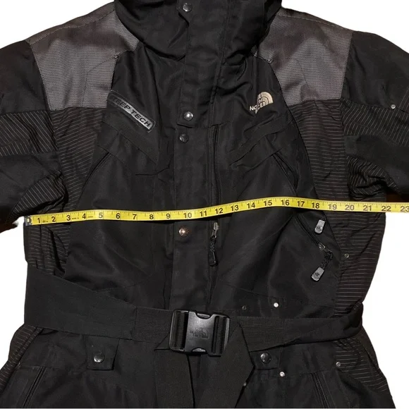 The North Face Steep Tech Black Ski Jacket Size S Vintage Ski Men’s 600 - Picture 5 of 12